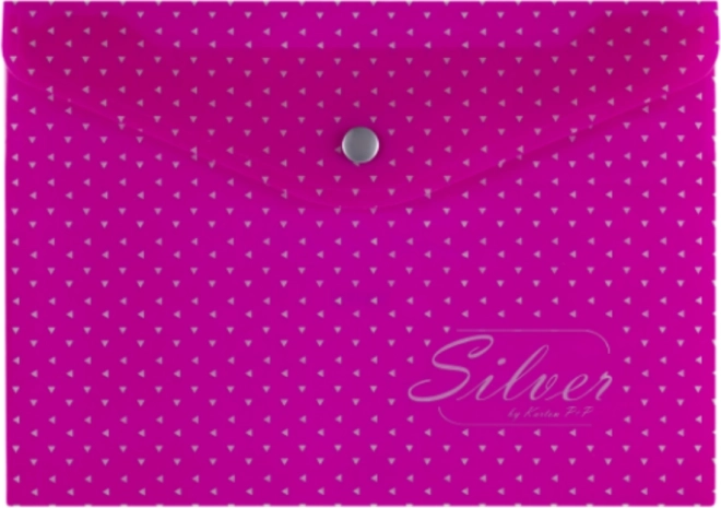 Documentenmap met drukknoop A5 met print, mix motieven (verpakking 12 stuks)