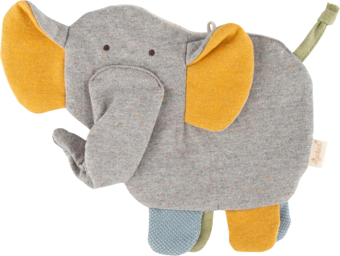 Sigikid knuffeldoekje olifant met knisperfolie