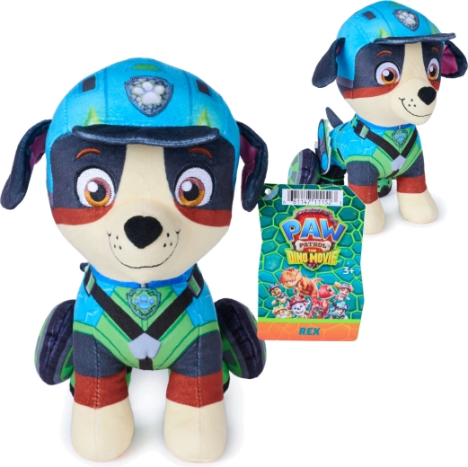 Spin Master Paw Patrol: Dino rescue knuffel Rex 20 cm - 1 stuk
