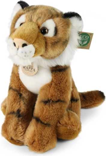 Rappa pluchen zittende tijger 30 cm Eco-friendly