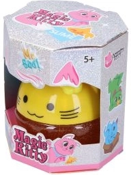 Vormgevende slijm met kattenmotief en glitters 100 ml