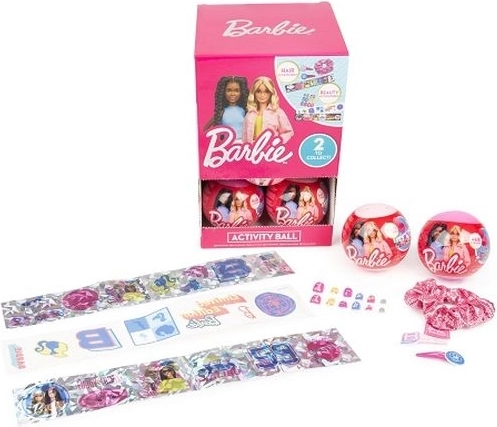 Barbie verrassingsbal met haaraccessoire
