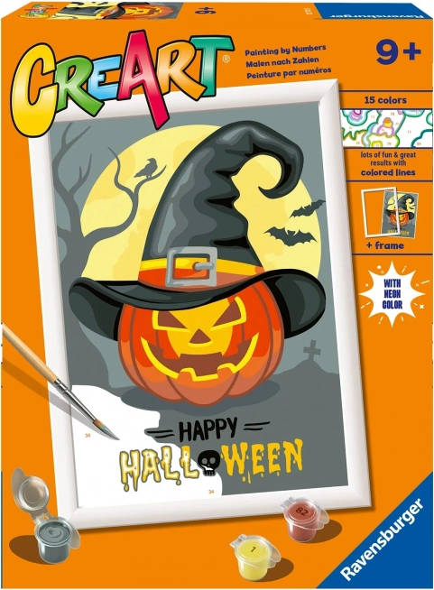 creart happy halloween schilderen op nummer