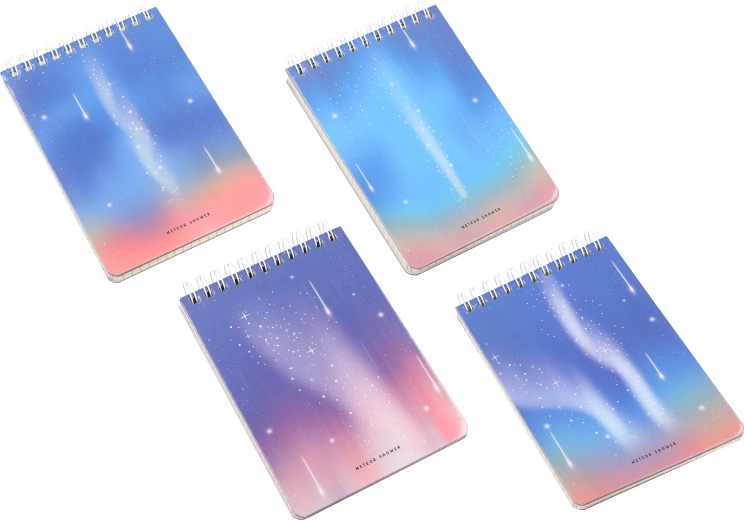 Spiraalnotitieboek Zodiac 10 × 14 cm, 80 pagina's - 1 stuk