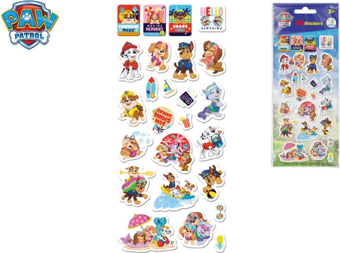 Set 3D-stickers Paw Patrol (Tlapková patrola)