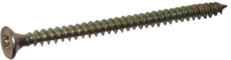 Universele schroeven, volle schroefdraad 5 × 30 mm, verzinkt (1000 stuks)