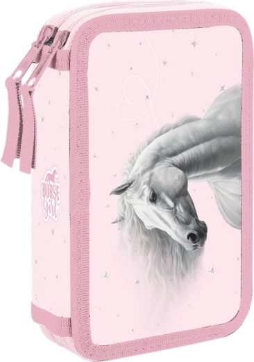 Tweepas Etui Paard Romantic – leeg
