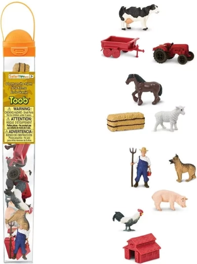 Safari Ltd. TOOBS-tube op de boerderij