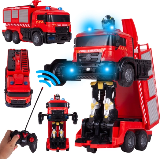 RC transformer-robot brandweer