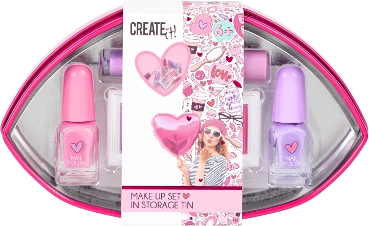 Create It! Love make-upset voor kinderen in de vorm van lippen