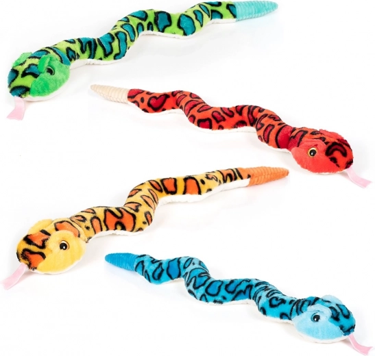 Pluchen ratelslang met geluid