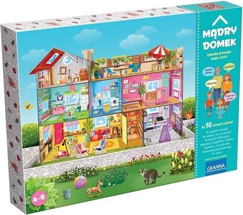 Granna Het slimme huis educatief spel met 3D-huisje