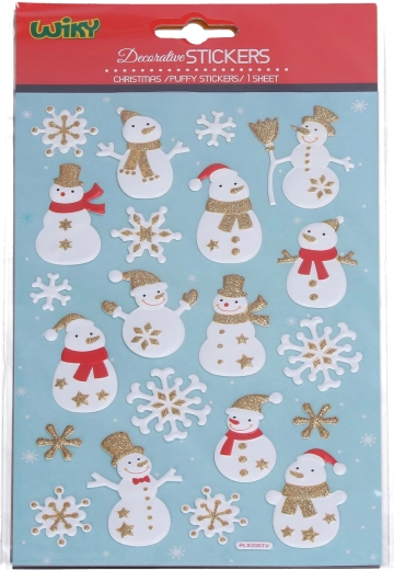 Pop-up stickers Kerstmis 25 × 14,4 cm