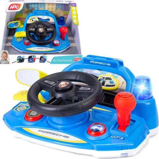 Interactief stuur ABC My First Porsche met licht en geluid