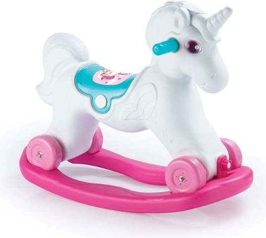 Dolu Unicorn 2-in-1 schommel- en loopwagen
