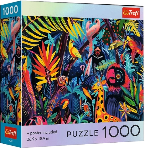Puzzel 1000 stukjes – In de jungle