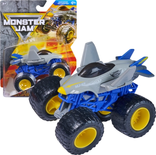 Monster Jam Landing Gear monstertruck op schaal 1:64