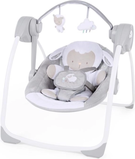 Ingenuity schommel met melodieën Cuddle Lamb