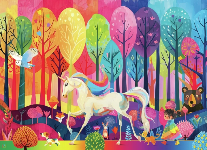 Ravensburger puzzel Fantastische natuur 60 stukjes