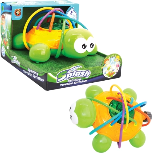 Tuinwatersproeier in de vorm van een schildpad