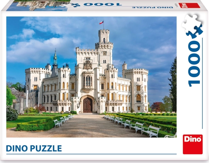 Dino puzzel Kasteel Hluboká – 1000 stukjes