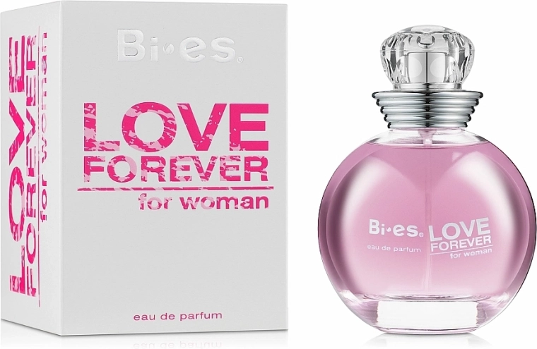 Dames eau de parfum BI-ES Love Forever White 100 ml