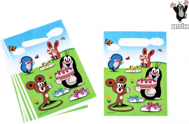 Partyzakje met Molletje en vrienden 23x16 cm