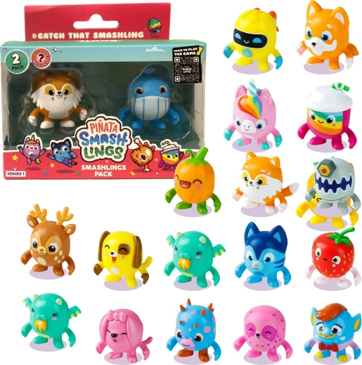 Piñata Smashlings set van 2 willekeurige figuren met DLC‑code – Serie 1