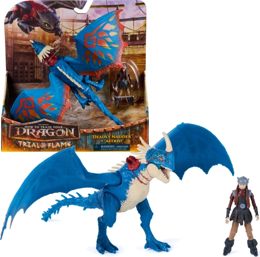 Spin Master figuurset Hoe tem je een draak – draak Deadly Nadder en Astrid