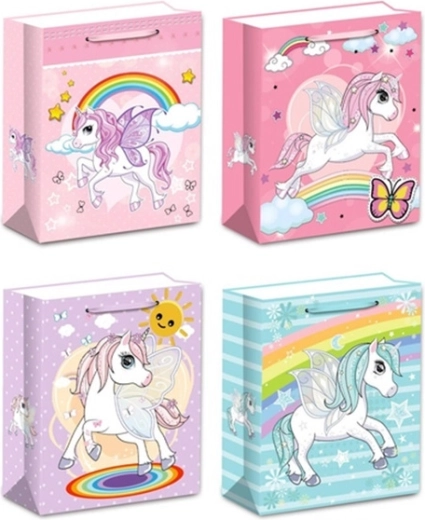 Cadeautas voor kinderen met een eenhoorn, maat L