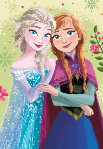 Dino puzzel met edelstenen Lenteportret 200 stukjes