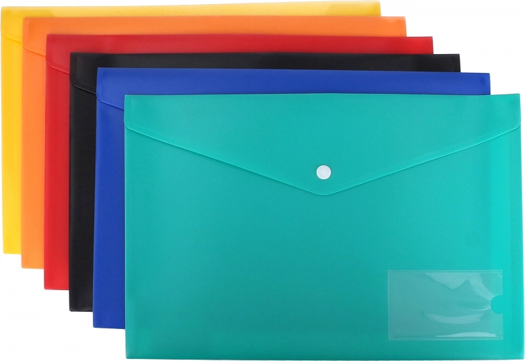 Documentenmap met naamplaatje