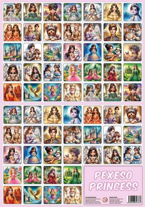 Pexeso Prinsessen