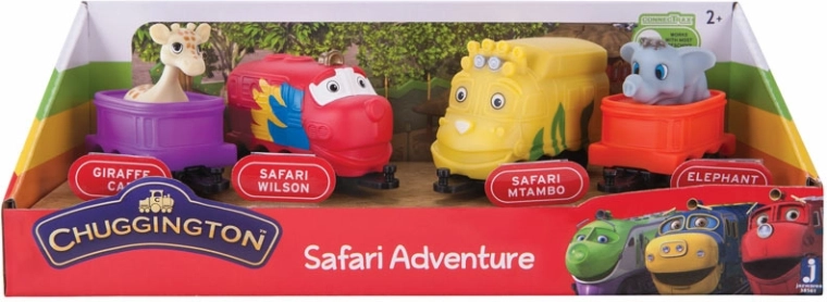Chuggington treintjesset Safari park (4 stuks)