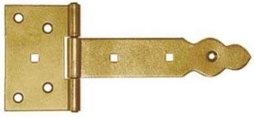 Sierlijk poortscharnier 250 × 90 × 35 mm