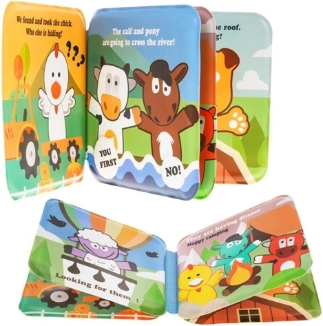 Badboekje voor de allerkleinsten met boerderijdieren