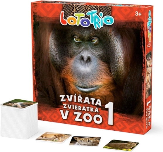 Lototrio dieren in de dierentuin 1 - 1 stuk