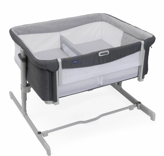 Chicco Next2Me Twins wieg voor een tweeling – Magnet Grey