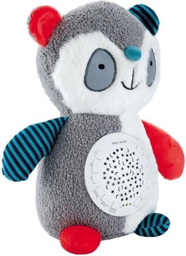 pluchen nachtlampje panda met projector MILLY MALLY