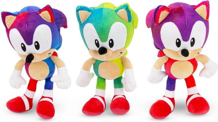 Sonic Rainbow pluchen figuur (assort) 20/28 cm - 1 stuk