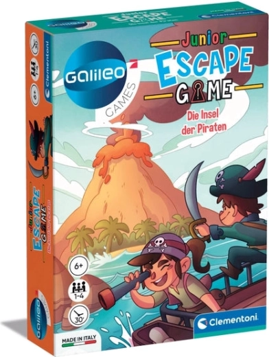 Clementoni Galileo escape game junior: Pirateneiland - 1 stuk