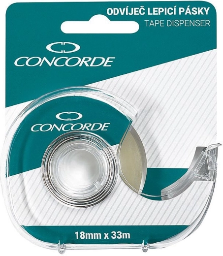 Tapedispenser CONCORDE Praktik 18 mm x 33 m