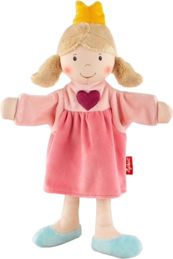Sigikid pluchen handpop prinses 35 cm