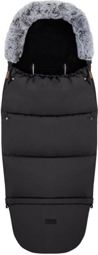 winter-voetenzak 2-in-1 MoMi Sardi zwart