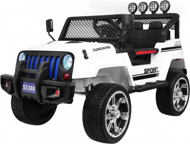 Kinder off-road auto Raptor Drifter met 4x4 aandrijving en LED-verlichting