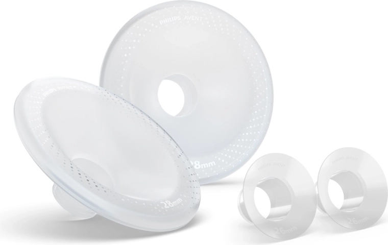 Philips Avent handsfree siliconen inzetstukken en borstschilden L