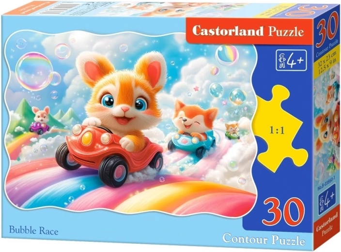 Castorland puzzel Zeepbellenrace 30 stukjes