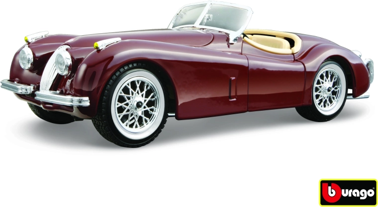 BBU Jaguar XK120 Roadster op schaal 1:24 groen