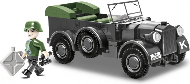 COBI bouwset Horch 901 (Kfz. 15) – militaire terreinwagen, 185 onderdelen