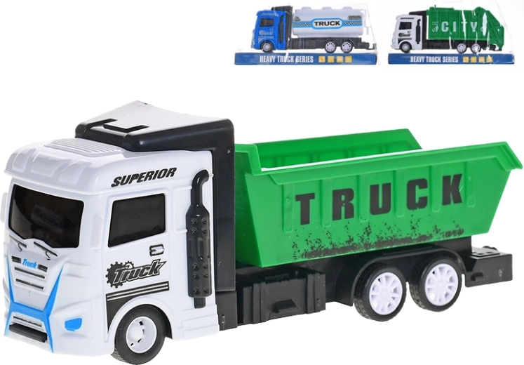 Vrachtwagen met vliegwielaandrijving 19 cm